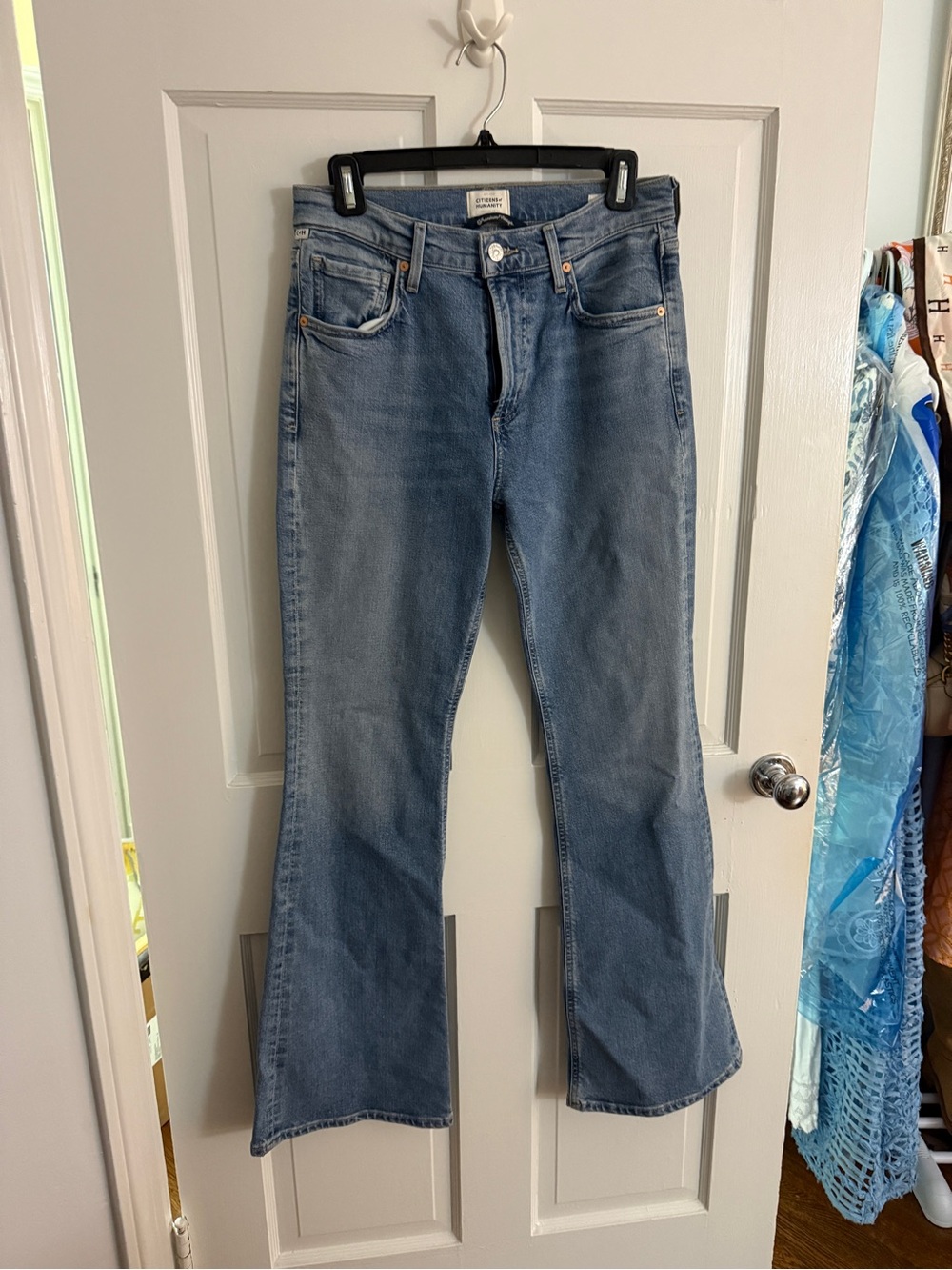 Citizens Of Humanity Light Blue Flared Jeans